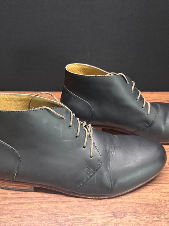 Nisolo Black Leather Chukka Boots Men’s 9